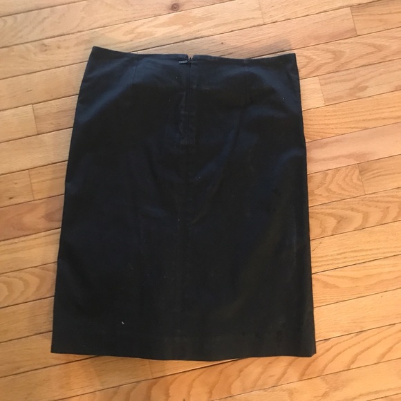 Gucci black lace up pencil skirt size 38 - Picture 3 of 10